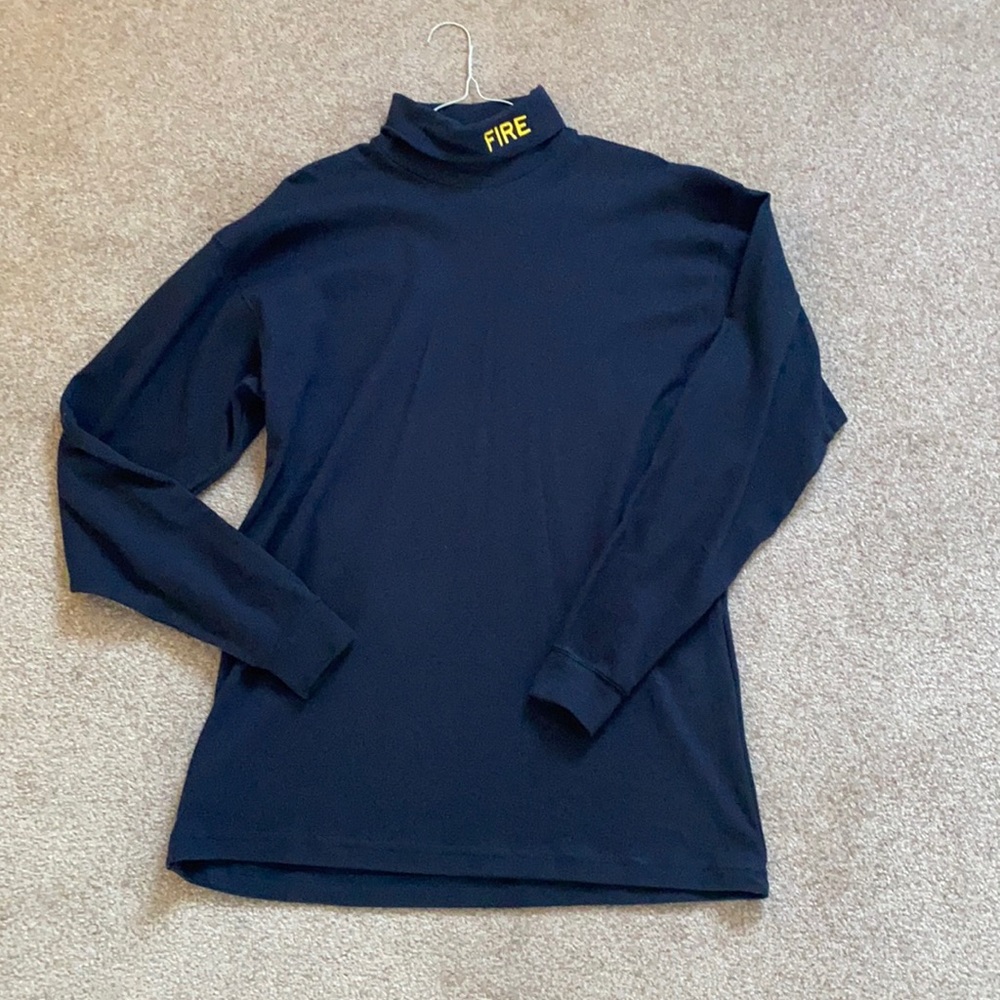 Fire Turtleneck Shirt NWOT